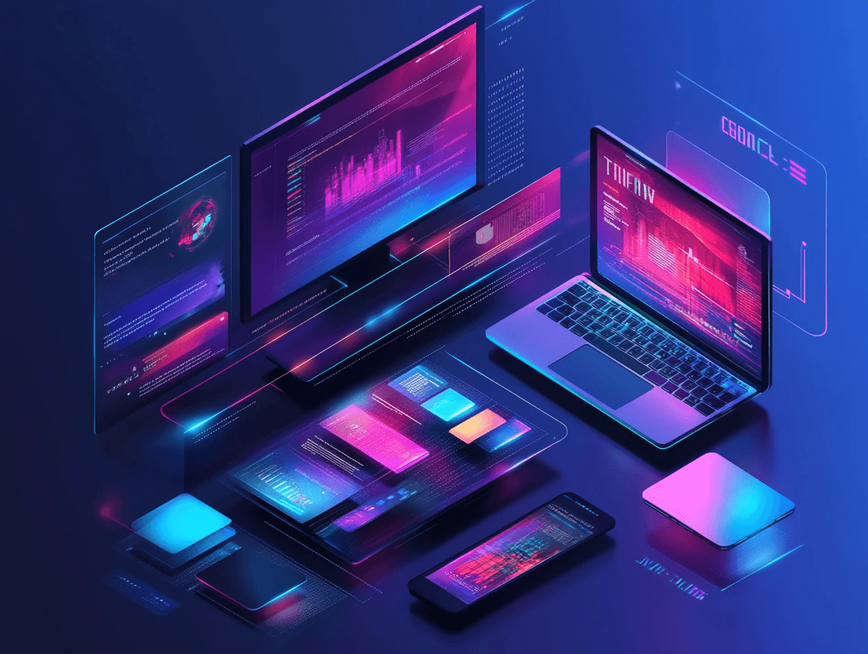 TV + 노트북 + 스마트폰